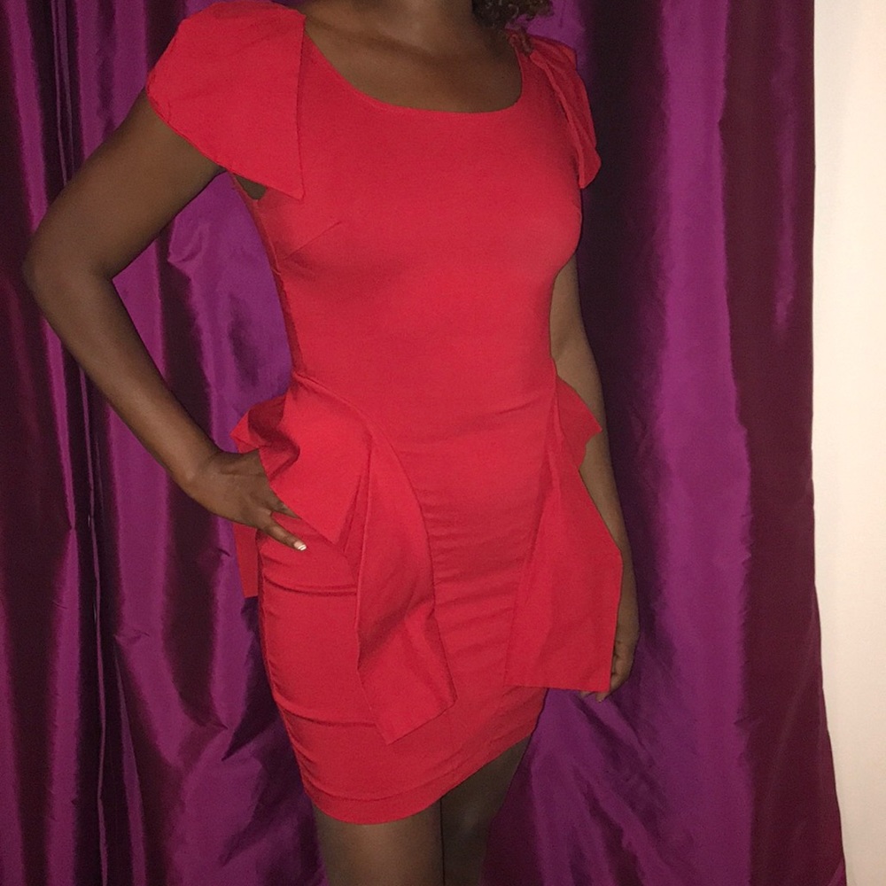 Red stretch mini!